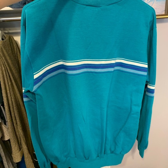 Vintage teal sweatshirt - Picture 7 of 7